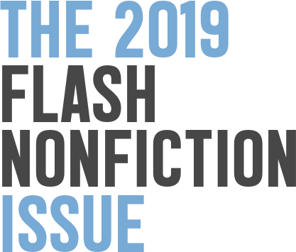 The 2019
flash 
nonfiction
issue